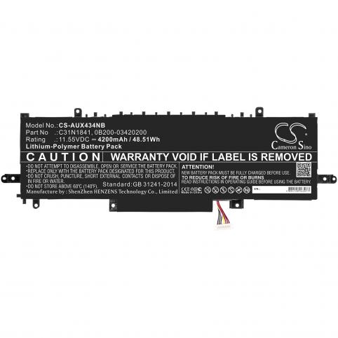 Batterie pc portable asus zenbook 14 um433d