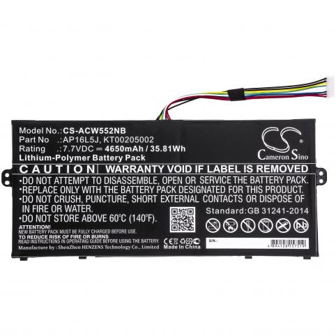 Batterie pc portable acer travelmate x5 x514 51