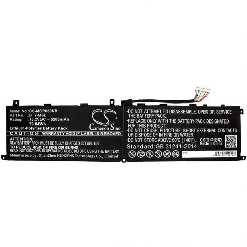 Batterie pc portable msi gs65 stealth thin 8rf 012cn