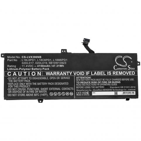 Batterie pc portable lenovo thinkpad x390