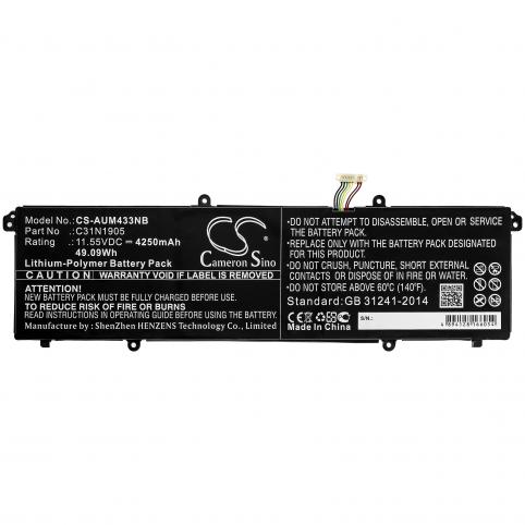 Batterie pc portable asus vivobook x1704va